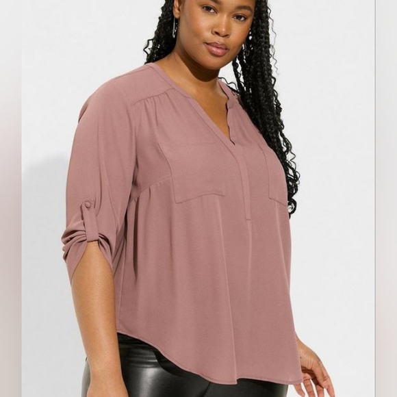 torrid Tops - TORRID Harper Georgette pullover blouse 3XL